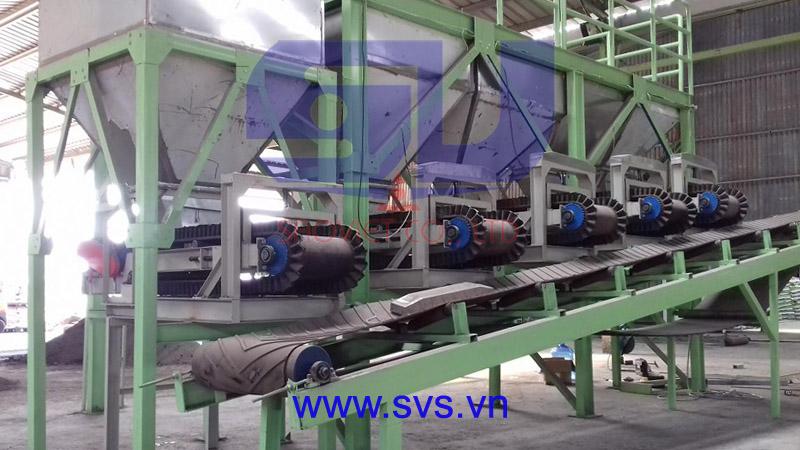 Hệ thống phối trộn phân bón nhiều thành phần MSWS05 Hệ thống phối trộn phân bón nhiều thành phần MSWS05